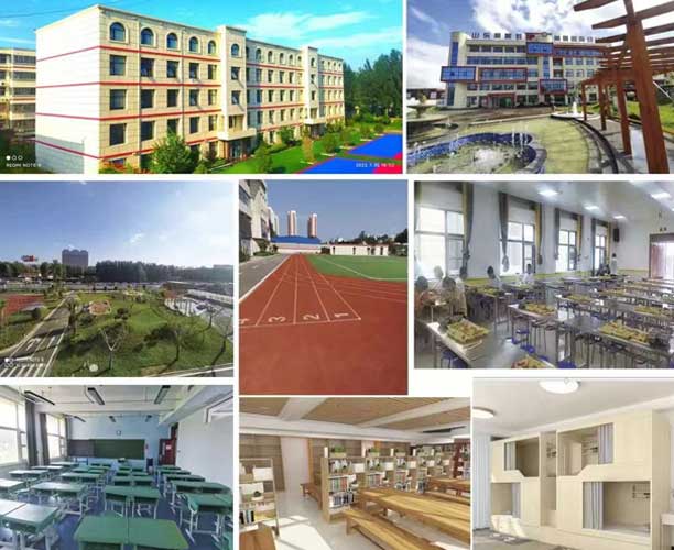 平邑中升職業中等專業學校校園環境