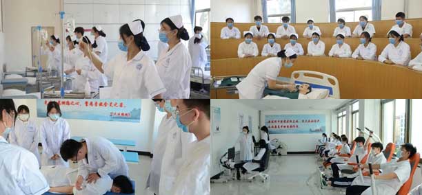 威海衛生學校學生實訓