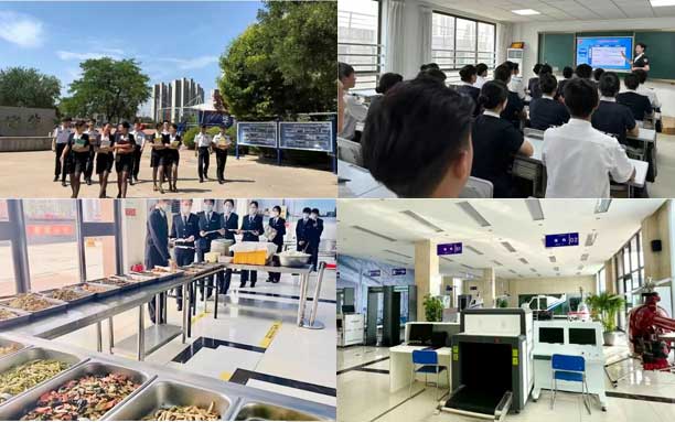 濰坊華魯航空學校環(huán)境