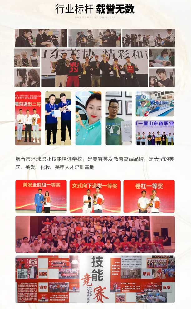 煙臺環球職業技能培訓學校載譽無數