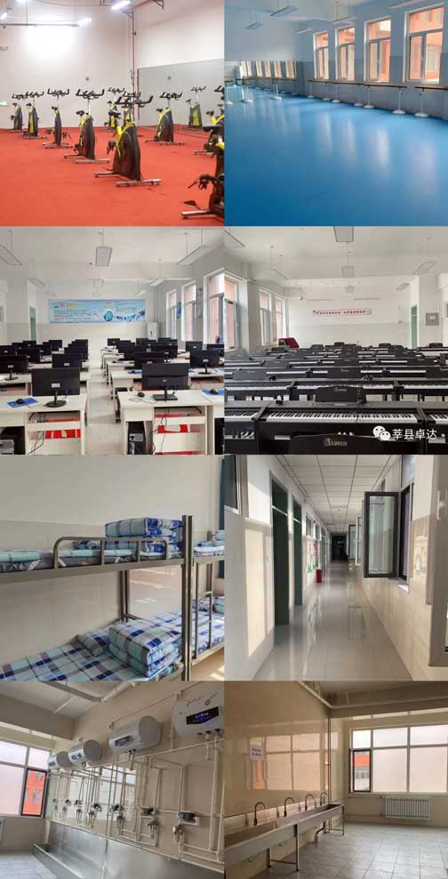 莘縣卓達技工學校校園風光