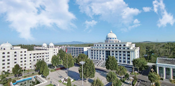 臨沂電力學校校園俯瞰 臨沂電力學校校園俯瞰