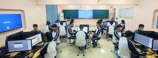 龍口高級技工學校計算機應用專業教學設施