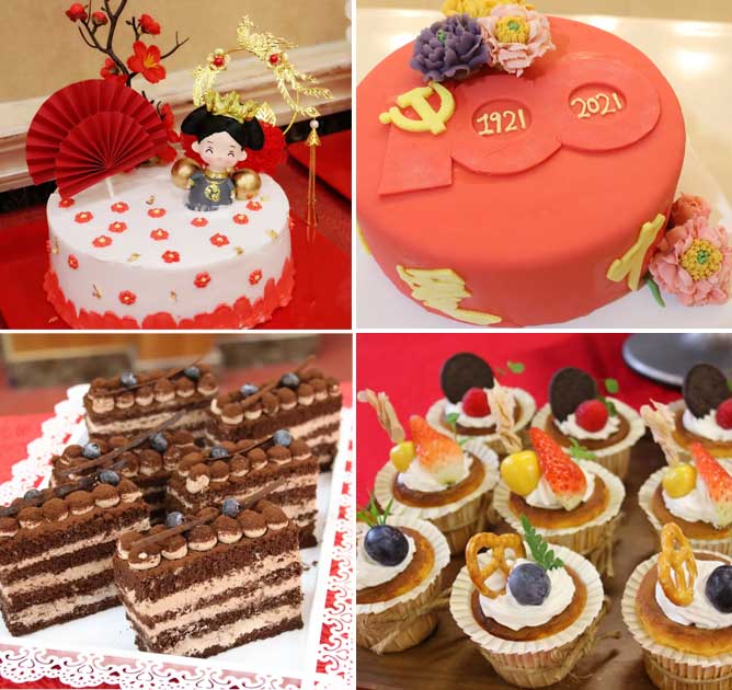 藍海職業學校西式面點部分教學品種