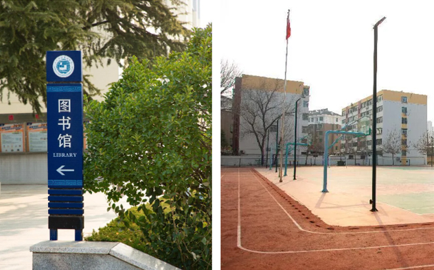 優雅靜謐的校內環境 優雅靜謐的校內環境